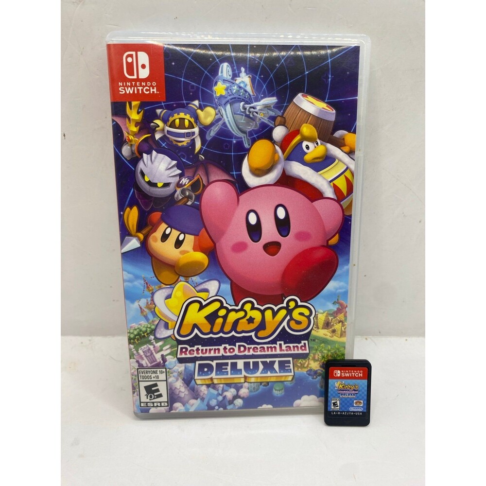 Kirby's Return to Dreamland: Deluxe Edition- Nintendo Switch complete in box